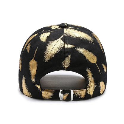 Luxe Feather Cap
