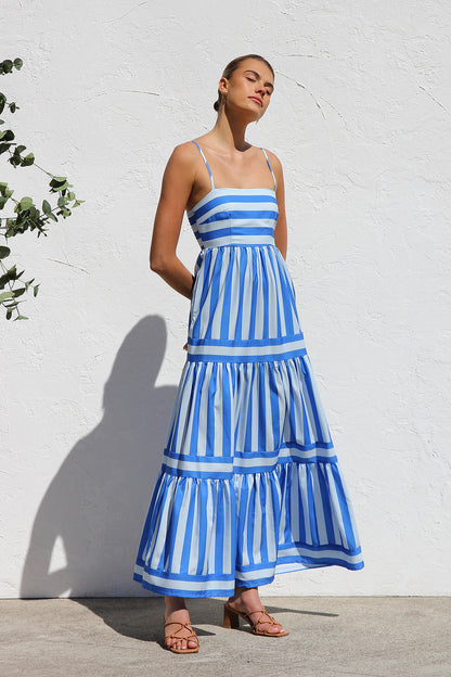 Laina Dress PINK/BLUE