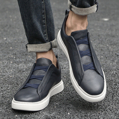 Vanguard – Genuine Leather Loop-Lace Sneakers