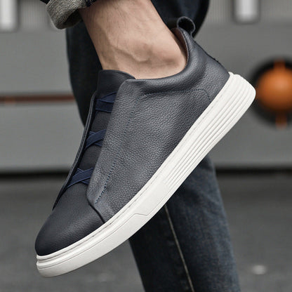 Vanguard – Genuine Leather Loop-Lace Sneakers