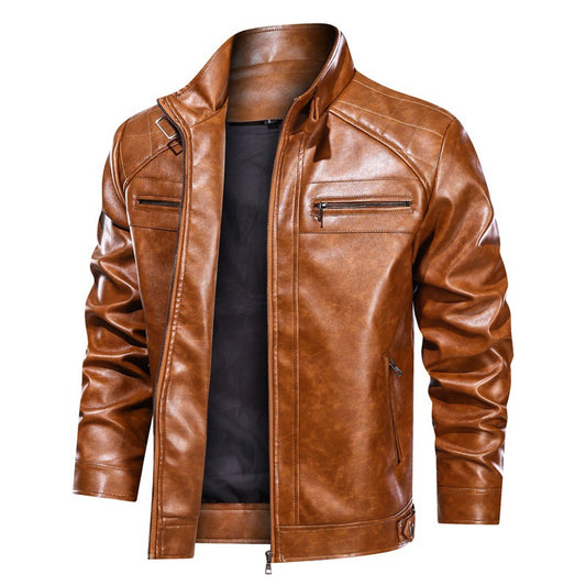 NightRogue™ Vortex PU Leather Jacket