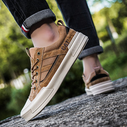 UrbanDrift – Premium Leather Mesh Sneakers
