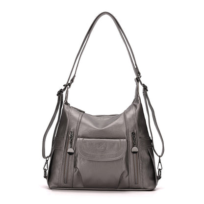 SeoulEase™ PU Shoulder Handbag