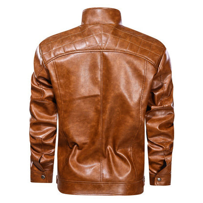 NightRogue™ Vortex PU Leather Jacket