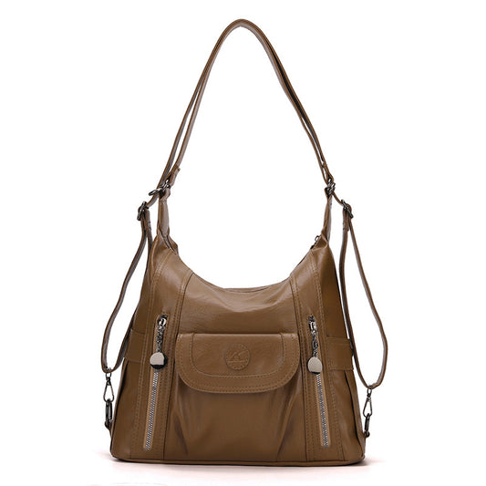 SeoulEase™ PU Shoulder Handbag