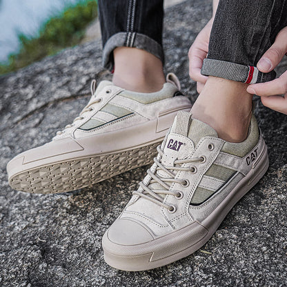 UrbanDrift – Premium Leather Mesh Sneakers