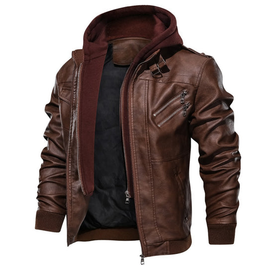 NightRogue™ Phantom PU Leather Jacket
