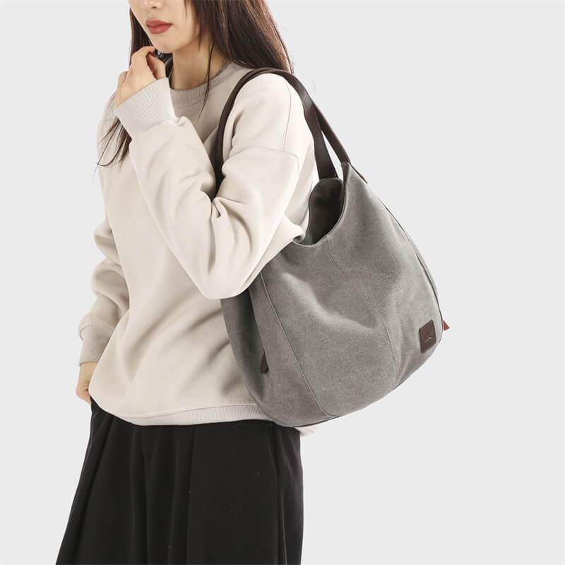 Lunessa™ Canvas Shoulder Tote
