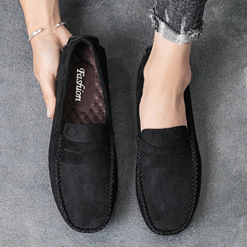 Einar - Soft Suede Loafers