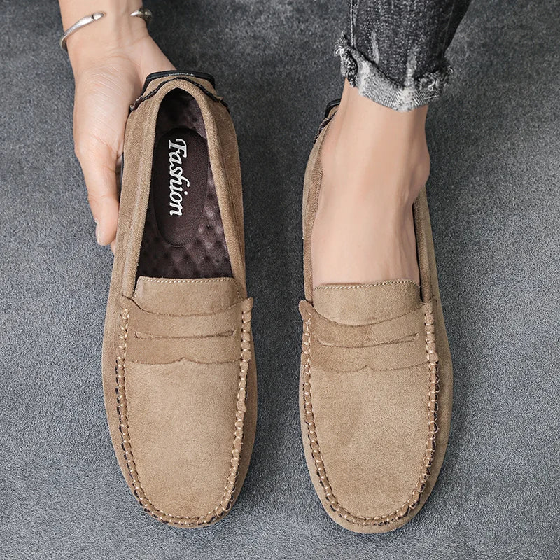 Einar - Soft Suede Loafers