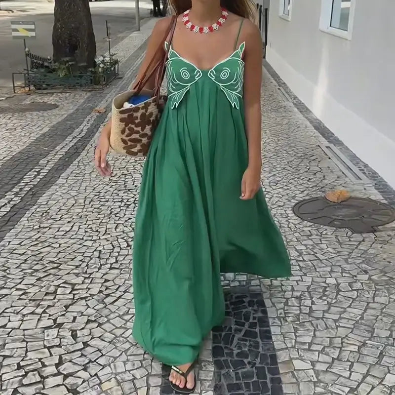 Lily's Dreamy Ocean Dress
