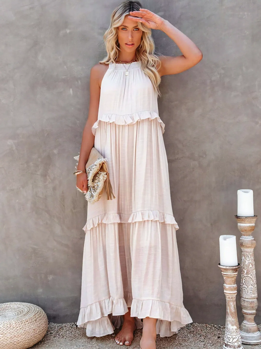 Mabel™ Ruffle Breeze Maxi Dress